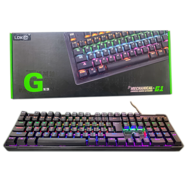 LDK.ai G1 Mechanical Luminous Gaming RGB back Light Keyboard