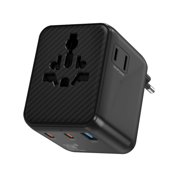 WiWU Warrior 25W GaN Universal Adapter 2C1A Wi-UA011